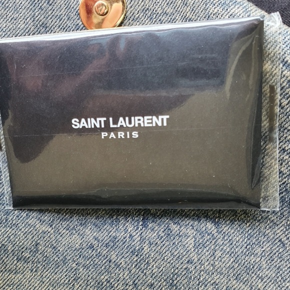 🆕 YSL Acid Denim Puffer Bag NEW 100% Authentic Yves Saint Laurent  Med NWT NEW - Picture 6 of 9